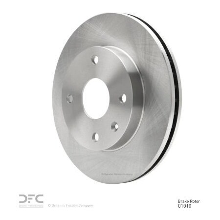 Dynamic Friction Co Disc Brake Rotor - 600-01010 600-01010